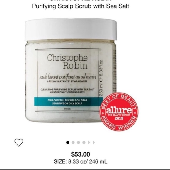 CHRISTOPHE ROBIN Purifying Scalp Scrub - Picture 1 of 6